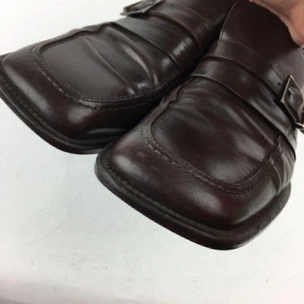 Kenneth Cole New York Loafers 14 Italian Leather